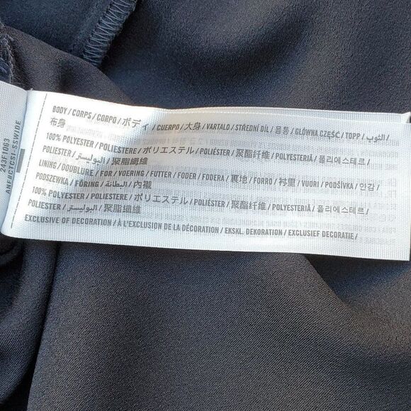 Abercrombie Kids Black and White Polka Dot Wrap Skirt Size 5/6 - Picture 7 of 9